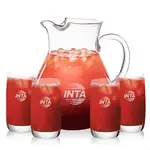 Montclair 60 oz Pitcher and 4 Sandown Highball Glasses Set
