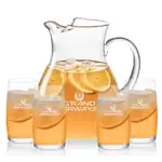 Montclair 60 oz Pitcher and 4 Valemount Highball Glasses Set