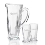 Oasis 36 oz Pitcher and 2 Oasis Highball Glasses Set