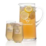 Rexdale 48 oz Pitcher and 2 Bexley Highball Glasses Set
