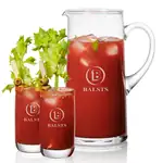 Rexdale 48 oz Pitcher and 2 Sandown Highball Glasses Set