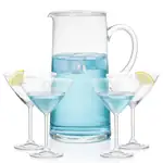 Ensemble pichet Rexdale 48 oz et 4 verres à cocktail Coleford