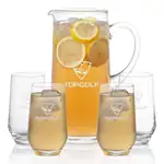 Rexdale 48 oz Pitcher and 4 Bexley Highball Glasses Set