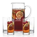 Rexdale 48 oz Pitcher and 4 Dresden Highball Glasses Set