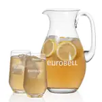 Ensemble pichet St Tropez 64 oz et 2 verres hauts Bexley