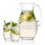 Ensemble pichet St Tropez 64 oz et 2 verres hauts Charleston