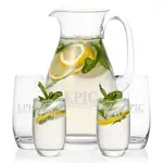 Ensemble pichet St Tropez 64 oz et 4 verres hauts Charleston