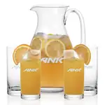 Ensemble pichet St Tropez 64 oz et 4 verres hauts Franca