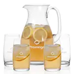 Ensemble pichet St Tropez 64 oz et 4 verres hauts Valemount