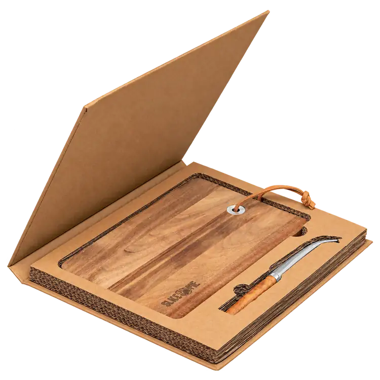 Mysa Acacia Cheese Board and Knife Set