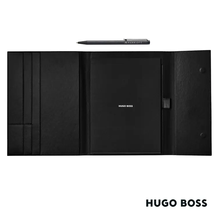 Hugo Boss Cloud A4 Folder and Stream Ballpoint Pen Set #2