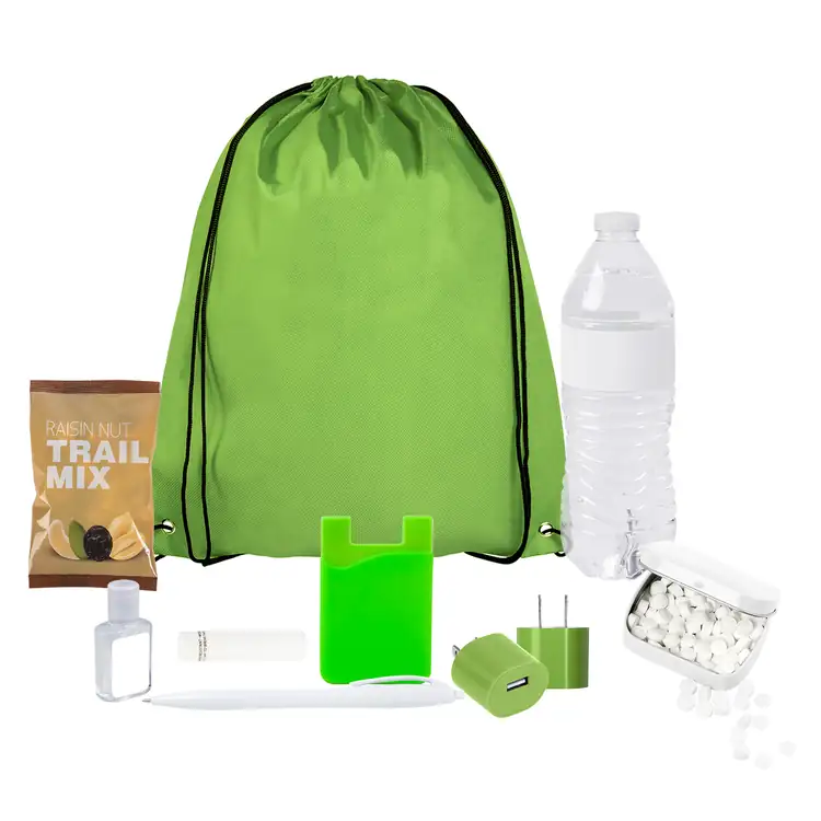Tradeshow Kit with Bag Snacks and Accessories #2