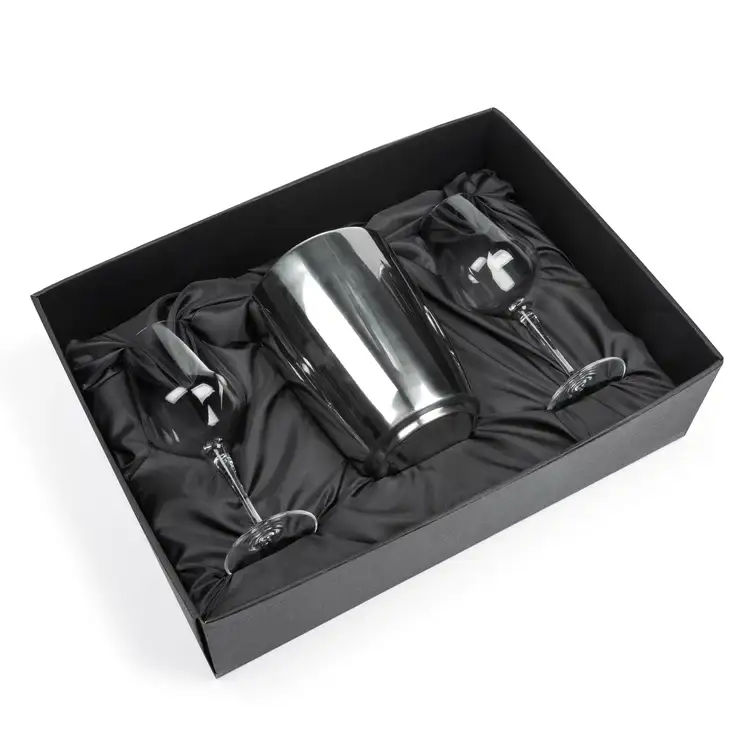Ensemble refroidisseur à vin Pescara et 2 verres Germain 15 oz de Swiss Force #2