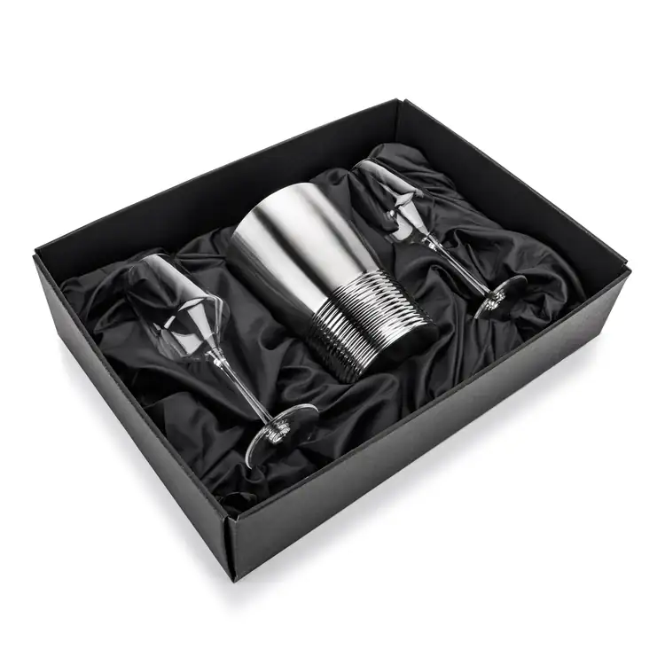 Genoa Wine Cooler and 2 Naples Wine Glass Set #2