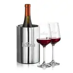 Ensemble refroidisseur de vin Jacobs et 2 verres à vin Breckland