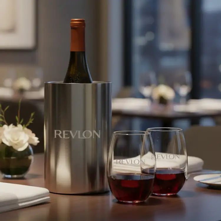 Jacobs Wine Cooler and 2 Carlita Stemless Wine Glass Set #3
