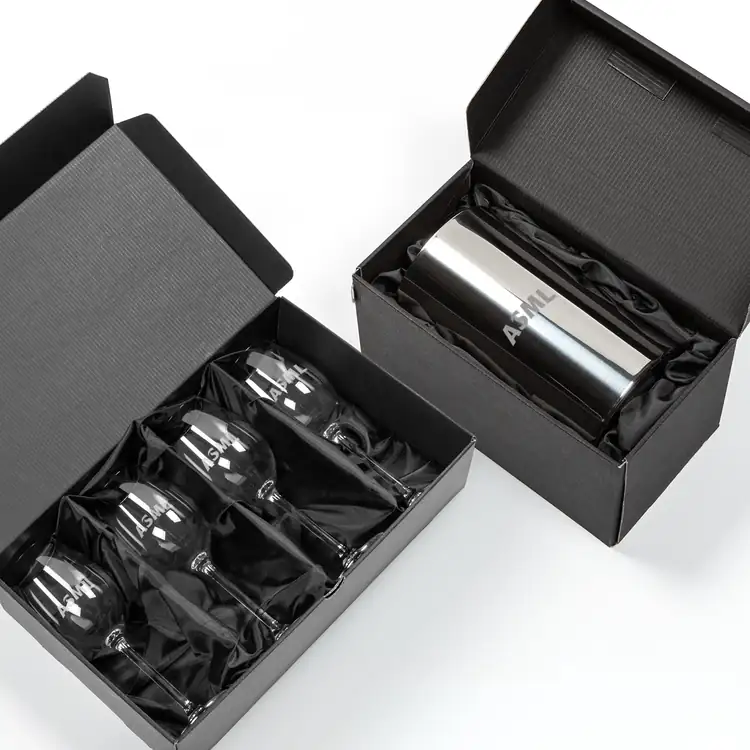 Jacobs Wine Cooler and 4 Mandelay Stemless Wine Glass Set #2