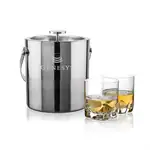 Ensemble seau à glace Catania et 2 verres Hillcrest