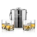 Ensemble seau à glace Catania et 4 verres Hillcrest