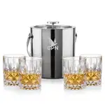 Ensemble seau à glace Catania et 4 verres RIEDEL Spey