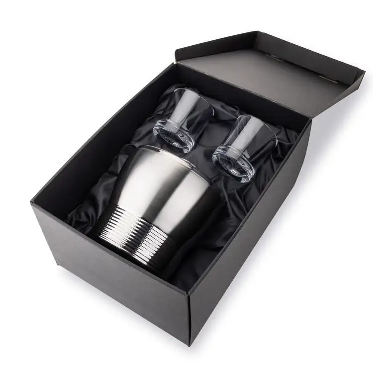 Genoa Ice Bucket and 2 Buxton Glasses Set #2