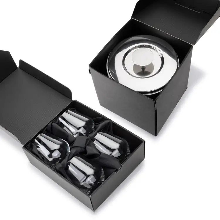 Genoa Ice Bucket and 4 Ritz Glasses Set #2