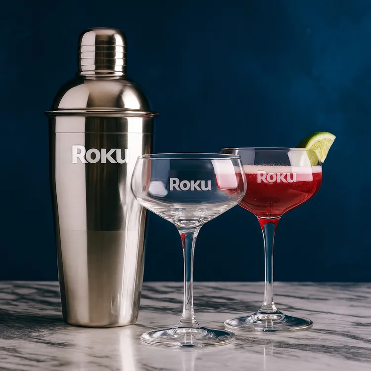 Catania Shaker and 2 Mixology Cocktail Glass Set #3
