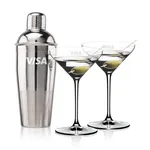 Ensemble shaker Catania et 2 verres à cocktails RIEDEL
