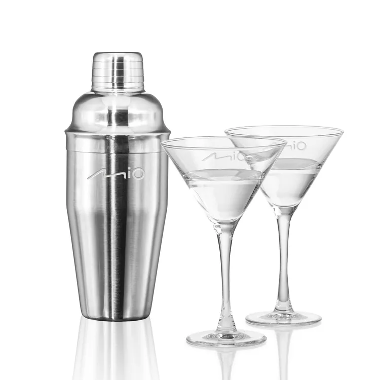 Ensemble shaker Connoisseur et 2 verres à cocktails Connoisseur