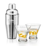 Ensemble shaker Connoisseur et 2 verres à cocktails Rideau