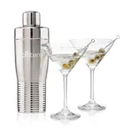 Ensemble shaker Genoa et 2 verres à cocktails Burlington