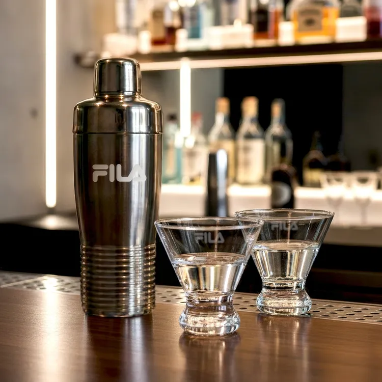 Ensemble shaker Genoa et 4 verres à cocktails Brisbane #4