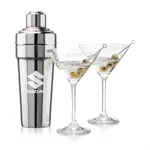 Ensemble shaker Milano et 2 verres à cocktails Burlington