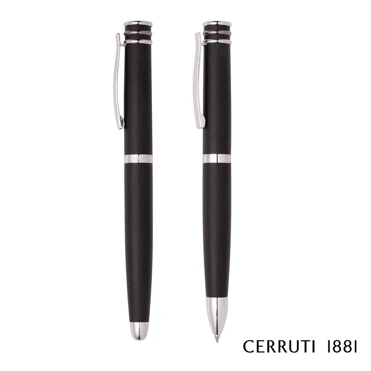 Ensemble stylo à bille et stylo-plume Cerruti 1881 Austin Diamond