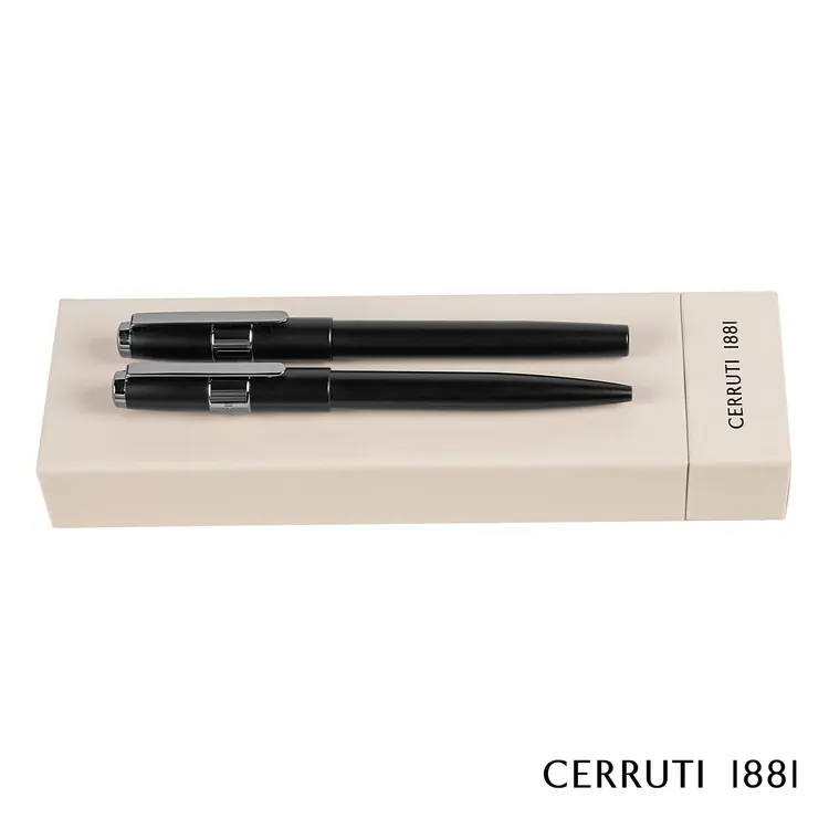 Ensemble stylo à bille et stylo-plume Cerruti 1881 Block #3