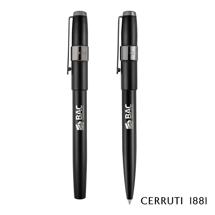 Ensemble stylo à bille et stylo-plume Cerruti 1881 Block