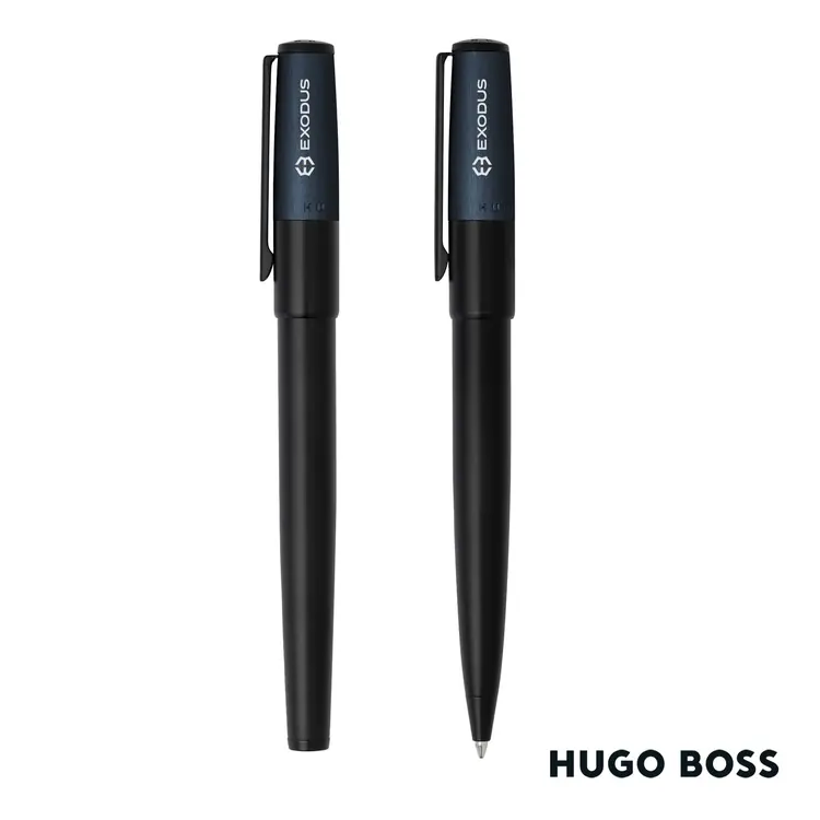 Ensemble stylo à bille et stylo-plume Hugo Boss Gear Minimal