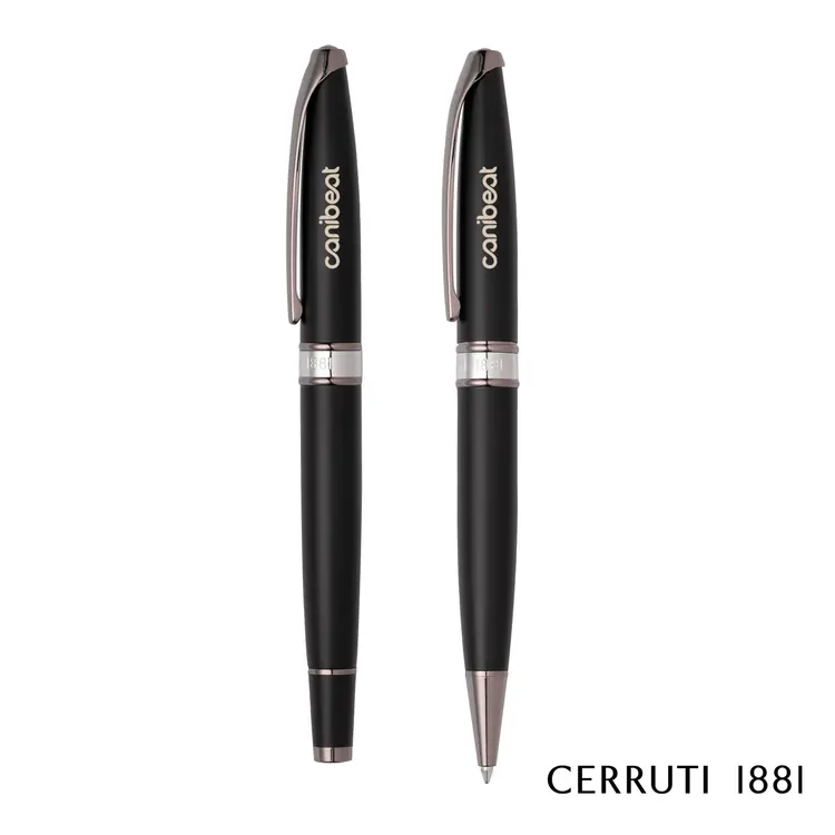 Ensemble stylo à bille et stylo roller Cerruti 1881 Abbey #2
