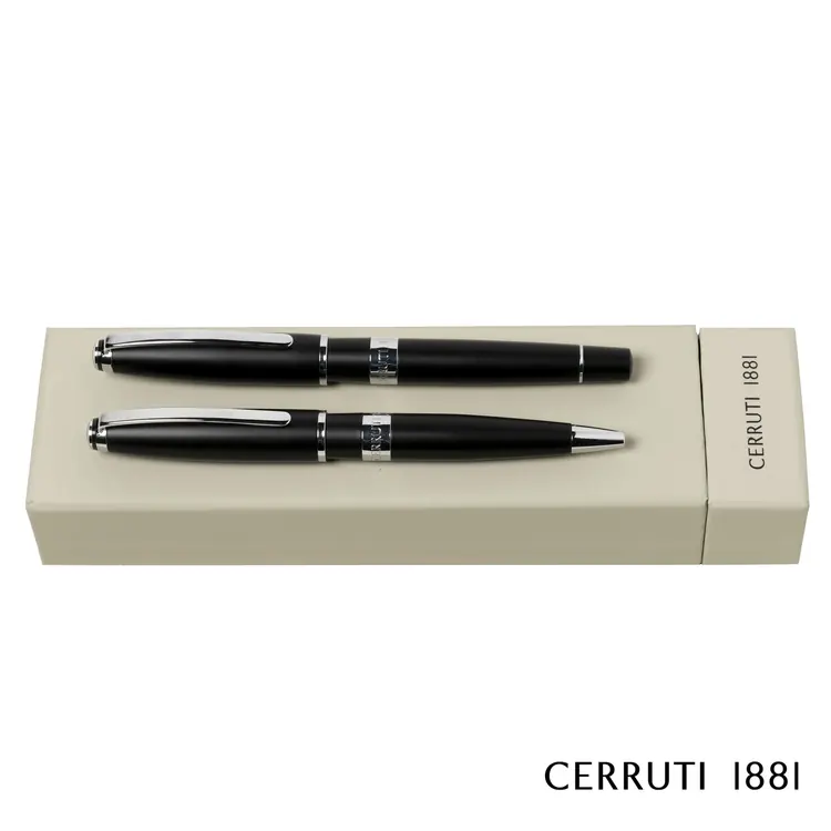 Ensemble stylo à bille et stylo roller Cerruti 1881 Bicolore #3