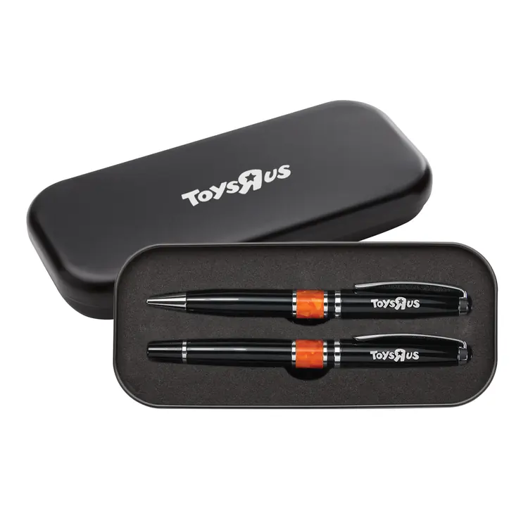 Ensemble stylo à bille et stylo roller Valencia