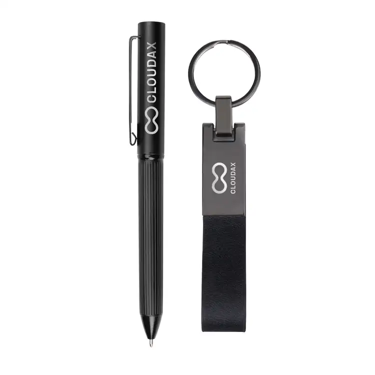Blamont Pen and Key Ring Gift Set