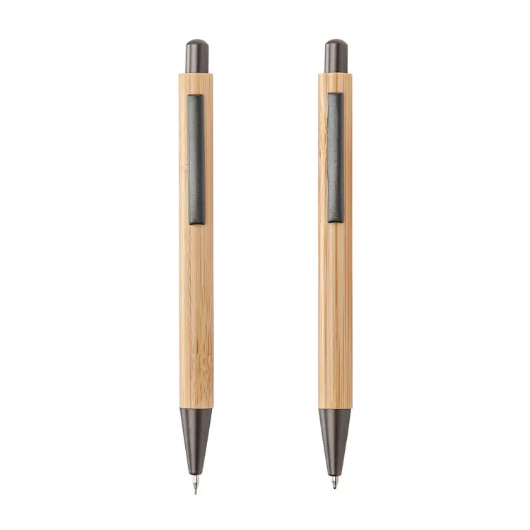 Ensemble stylo et porte-mine en bambou Lucky Clicker #2