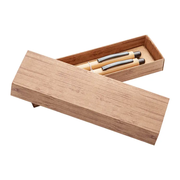 Ensemble stylo et porte-mine en bambou Lucky Clicker #3