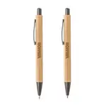 Ensemble stylo et porte-mine en bambou Lucky Clicker