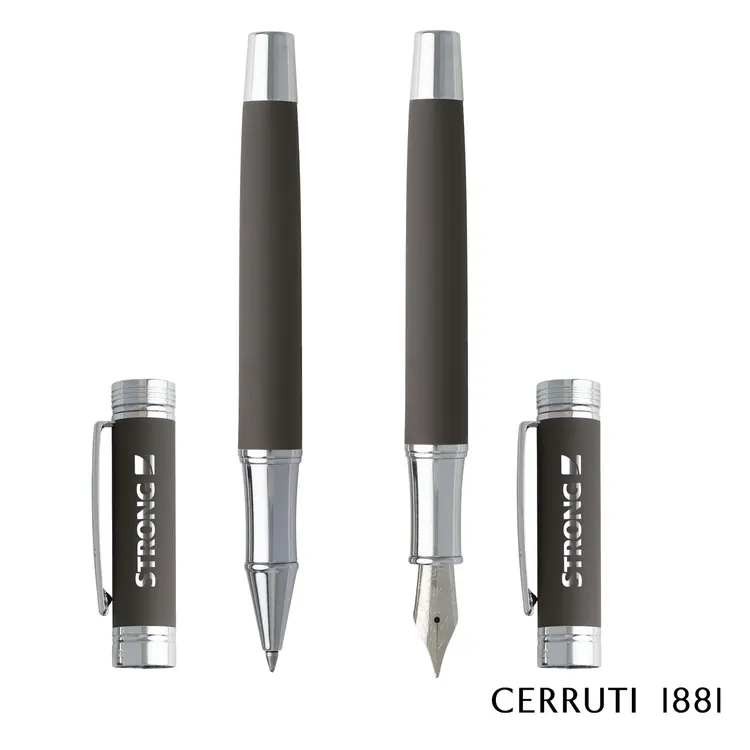 Ensemble stylo roller et stylo-plume Cerruti 1881 Zoom #2