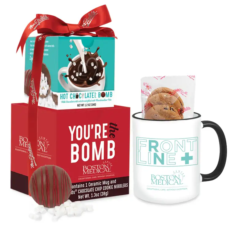 Mrs. Fields Cookies, Hot Chocolate Bomb and Mug Gift Set 11 oz #4