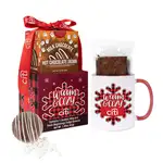 Fresh Beginnings Mug, Brownie, Hot Chocolate Bomb Gift Set