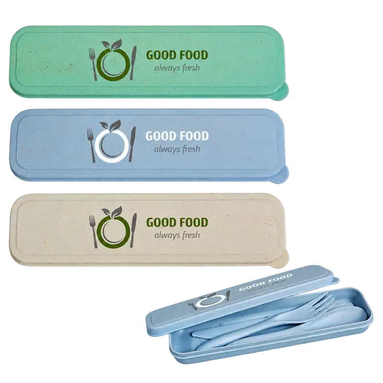Hera Wheat Straw Utensil Set