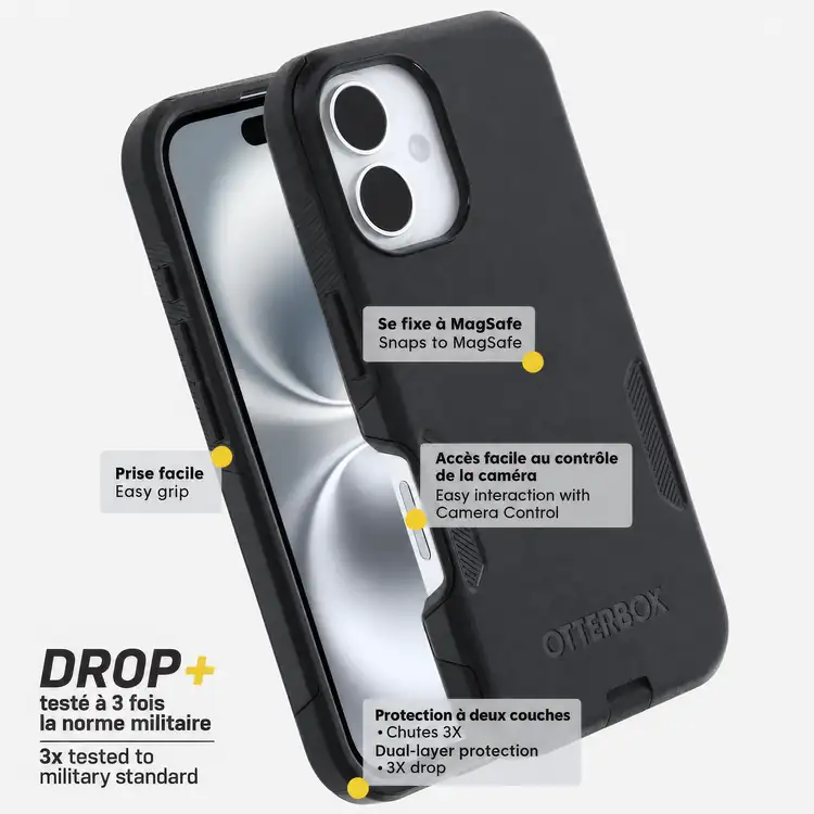 OtterBox Commuter Case for iPhone 16 Plus with MagSafe #5