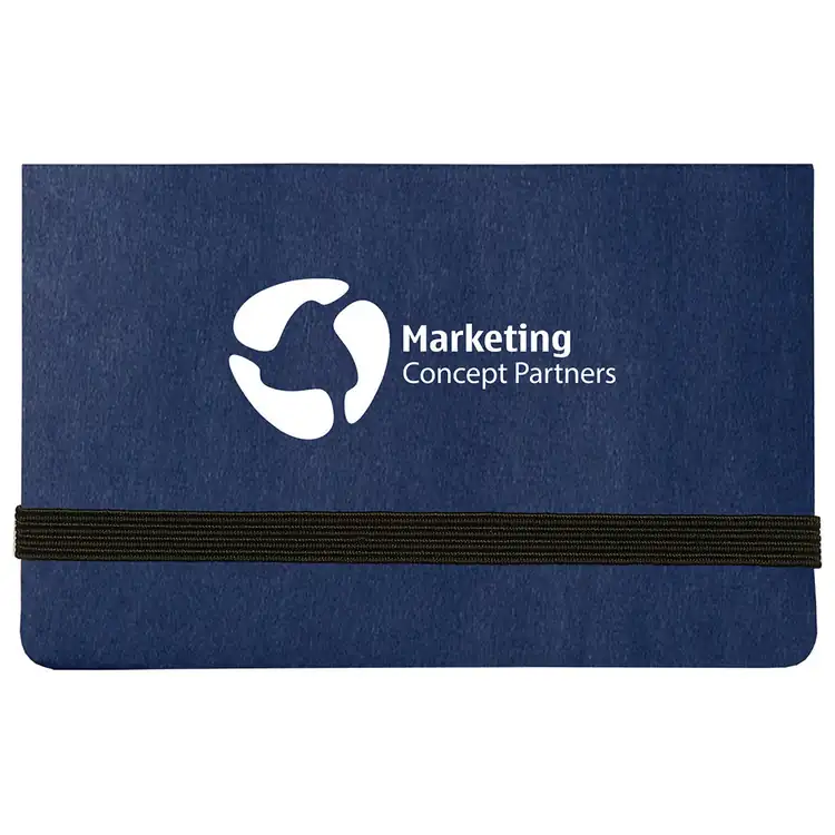 Business Card Holder with Sticky Notes and Flags #3